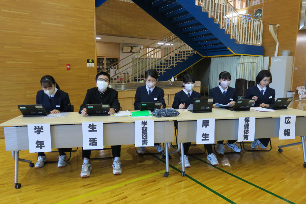 後期生徒総会の様子3